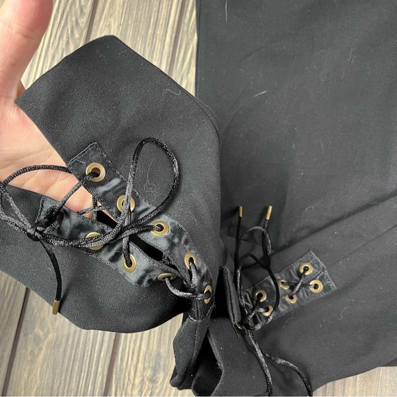 Anthropologie The Essential Slim Black Pants - Picture 2 of 11